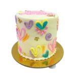 torta corazones amor