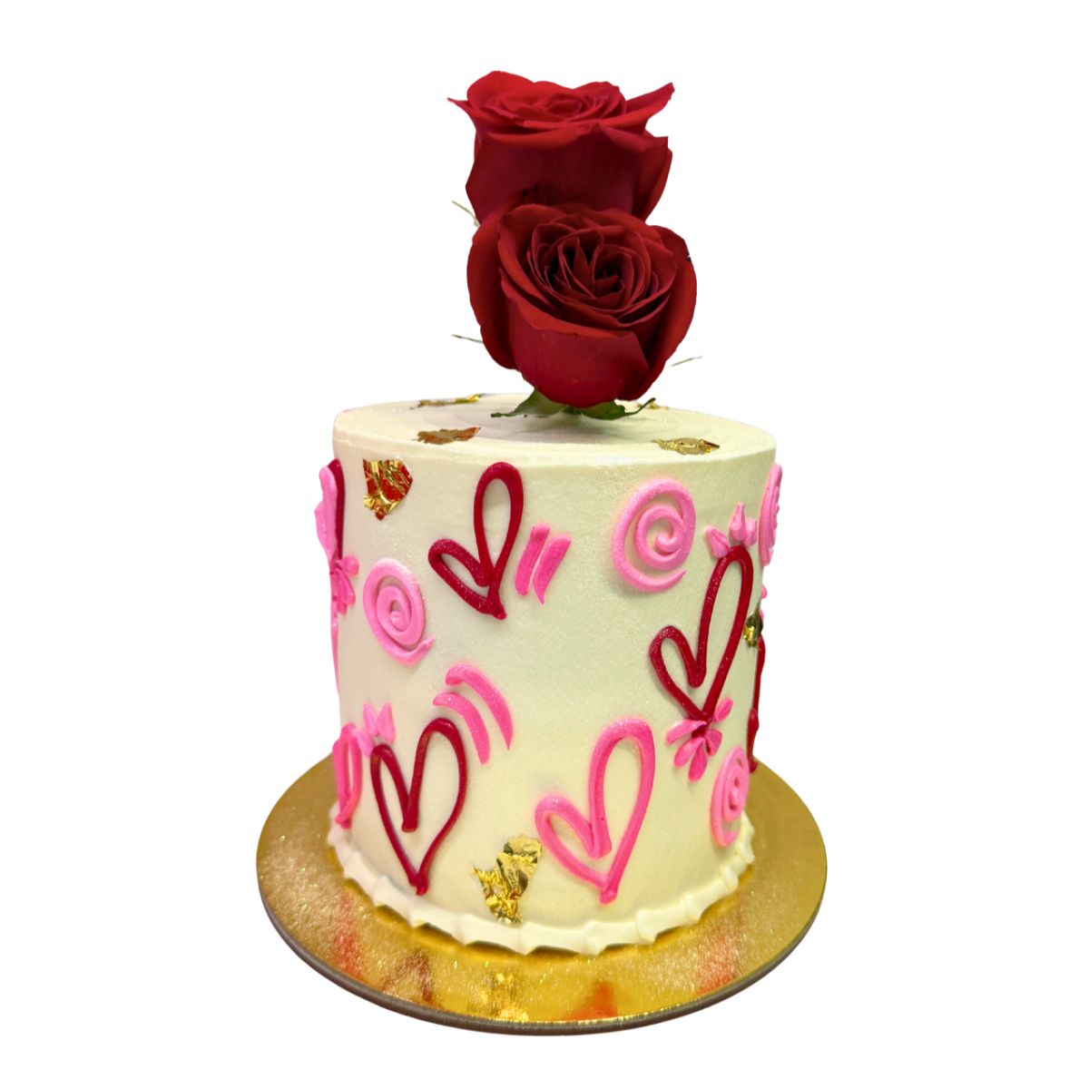 torta corazones rosas torta corazones rosas