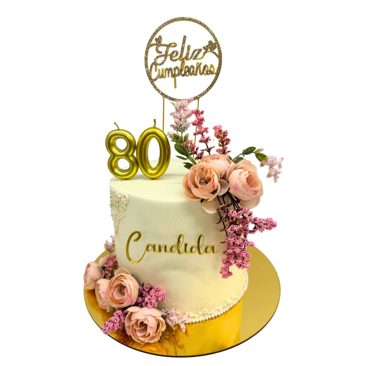 torta flores jardin toppers velas torta flores jardin toppers velas
