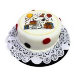 torta papel comest snoopy