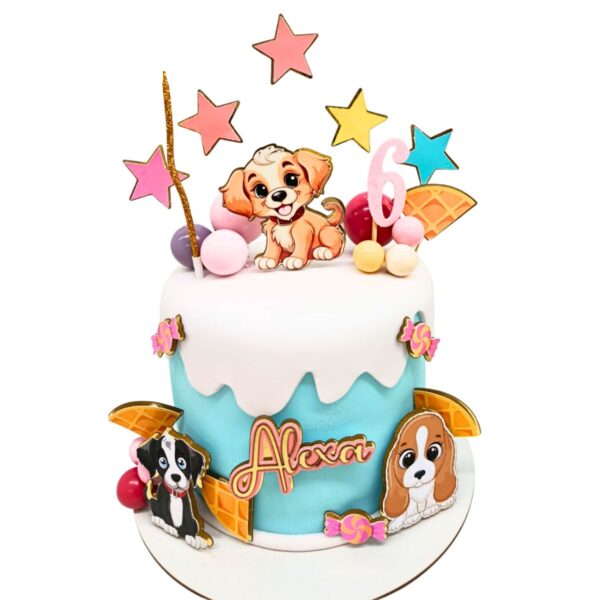 torta perritos dulces