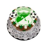 torta sin past papel comestible escudo cali