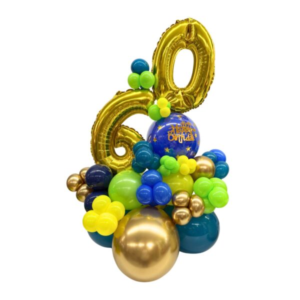 balloon bouquet lemon