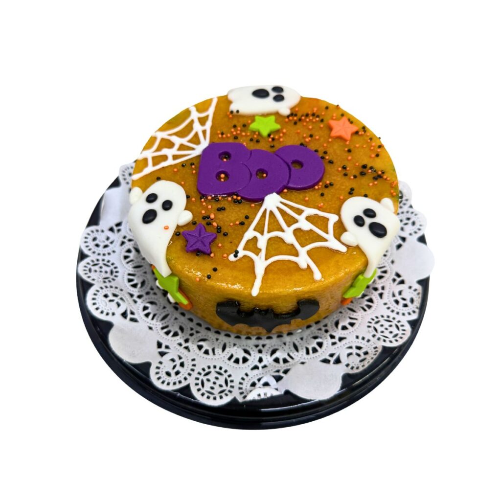 torta sin past halloween